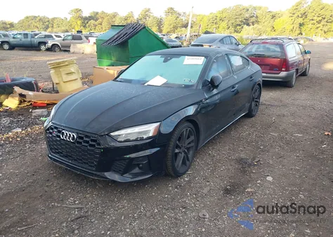 2024 Audi S5 Sportback Premium Plus Tfsi Quattro Tiptronic из США, поврежденный, VIN WAUC4CF53RA122314